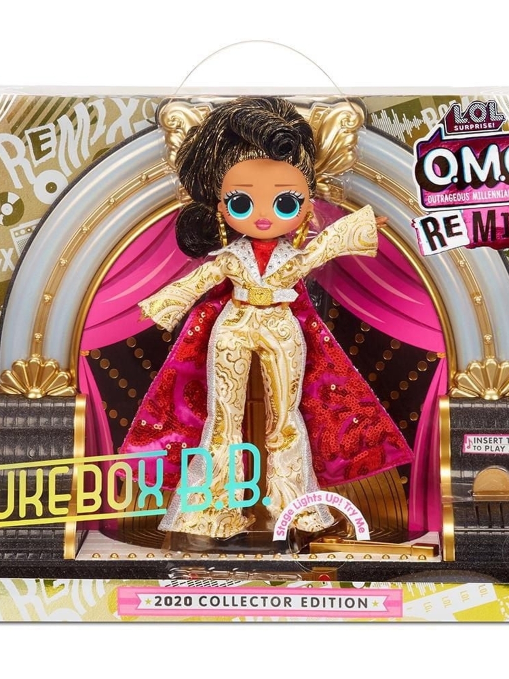LOL Surprise OMG Jukebox BB Remix Fashion Doll, 2020 Collector Series With Music